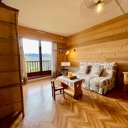 Les Xettes, Bel Style Chalet Avec Vue شقة